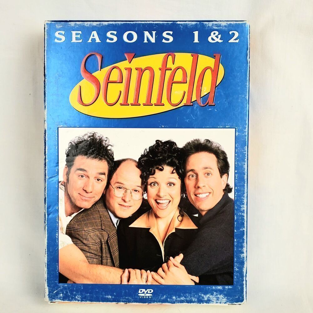 Seinfeld Season 1 & 2 DVD 4-disc Set